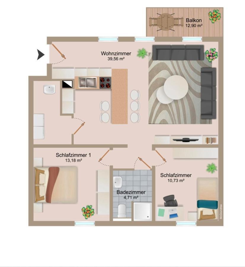 Apartamento Hof Gemehret Eupen Exterior foto